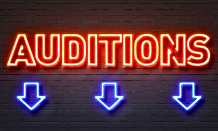 40458795-auditions-neon-sign-on-brick-wall-background